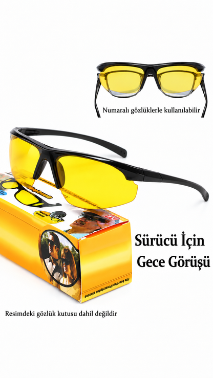 Safedrive24 Gece Sürüş Gözlüğü